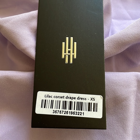 Heiress Beverly Hills woman’s lilac corset dress bodycon tight fit size xs -xxs - Picture 3 of 11